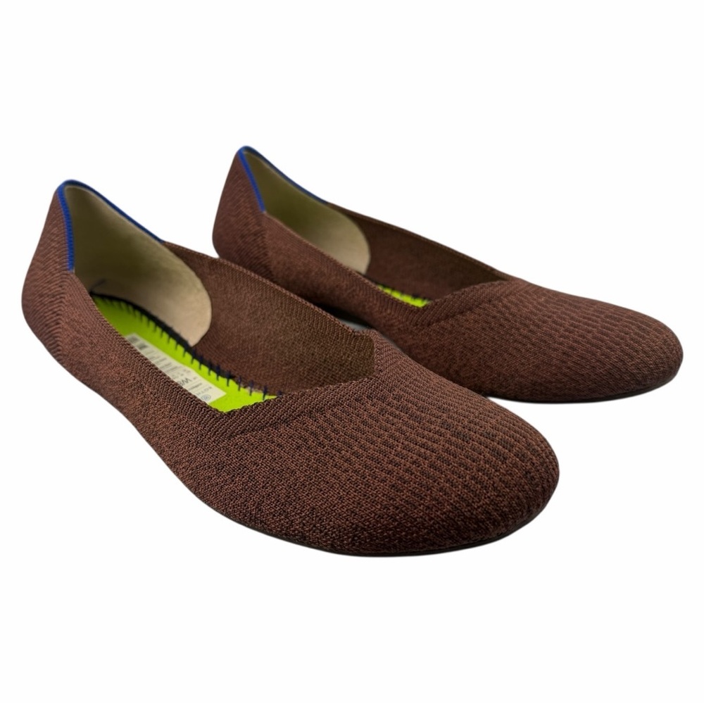 Rothy’s Women’s Truffle Python Round Toe Ballet F… - image 1